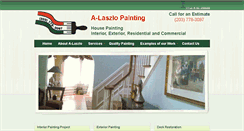 Desktop Screenshot of alaszlopainting.com